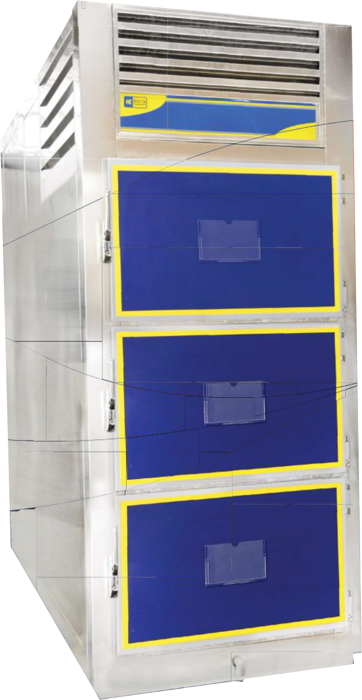 Three Tier Mortuary Refrigerator